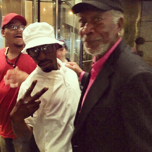 Morgan Freeman with RACC Trusted collector GTV Reality