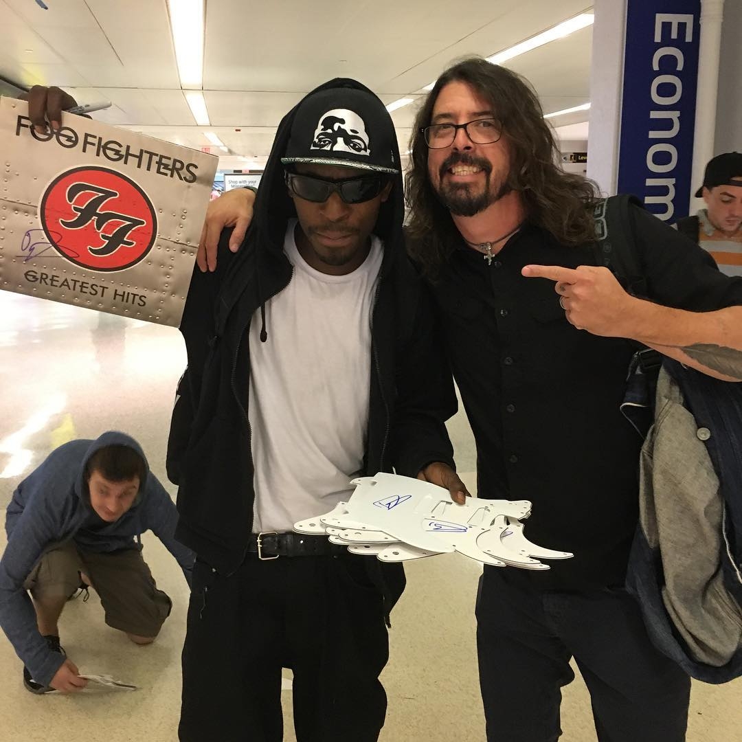 Dave Grohl with RACC Trusted collector GTV Reality