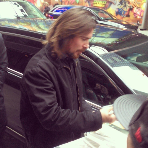 Christian Bale with GTV Reality