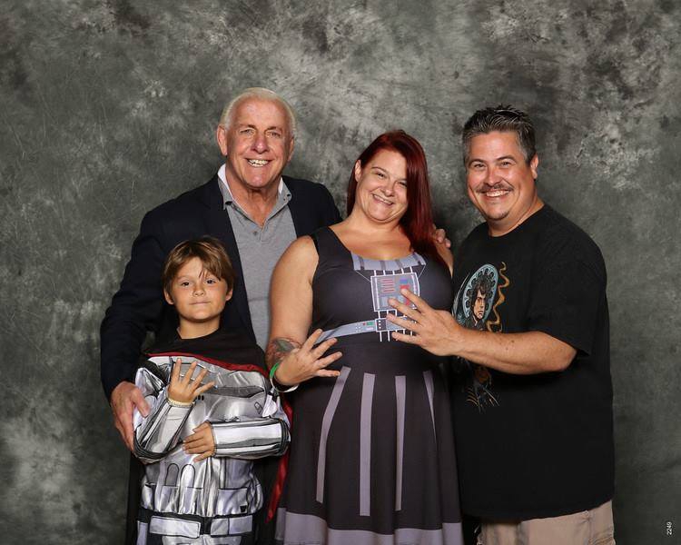 Ric Flair Photo with RACC Autograph Collector Autograph Alliance