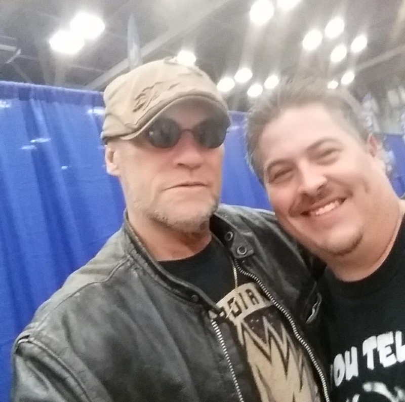 Michael Rooker Photo with RACC Autograph Collector Autograph Alliance