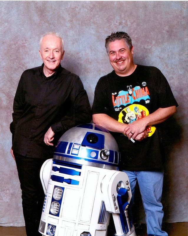 Anthony Daniels Photo with RACC Autograph Collector Autograph Alliance