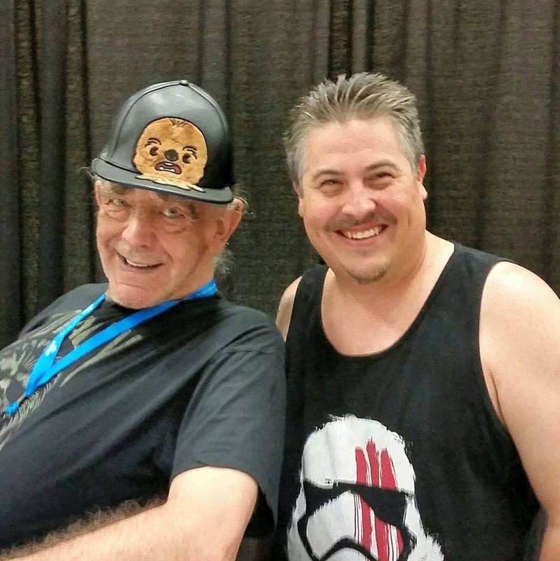Peter Mayhew Photo with RACC Autograph Collector Autograph Alliance