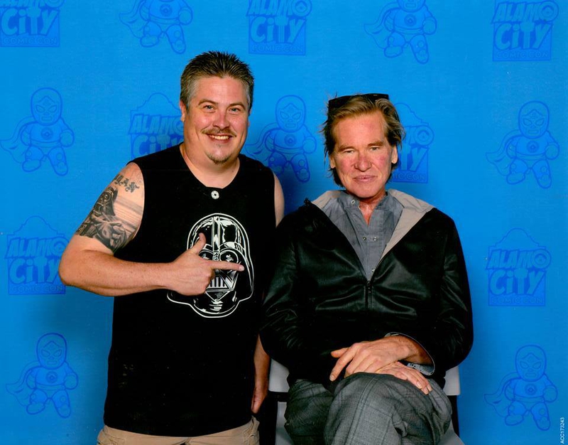 Val Kilmer Photo with RACC Autograph Collector Autograph Alliance