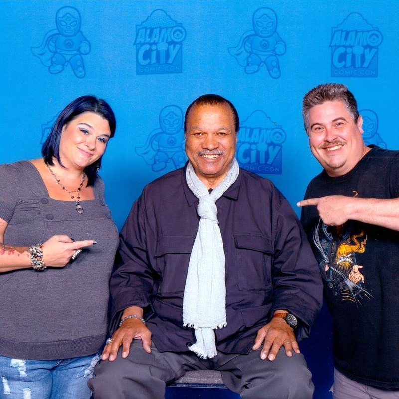Billy Dee Williams Photo with RACC Autograph Collector Autograph Alliance