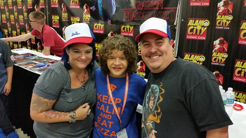 Gaten Matarazzo Photo with RACC Autograph Collector Autograph Alliance