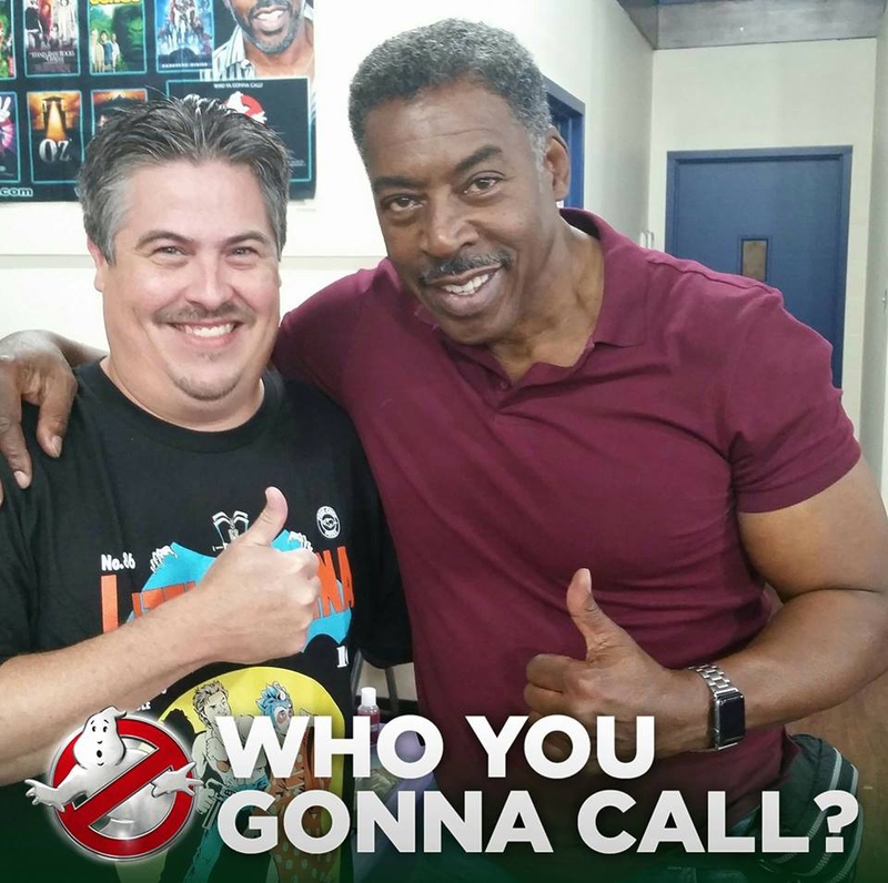 Ernie Hudson Photo with RACC Autograph Collector Autograph Alliance