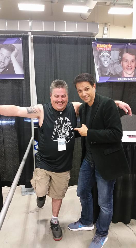 Ralph Macchio Photo with RACC Autograph Collector Autograph Alliance