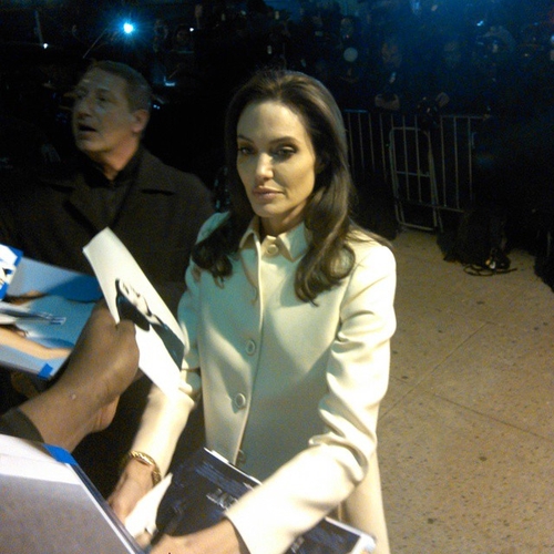 Angelina Jolie with GTV Reality