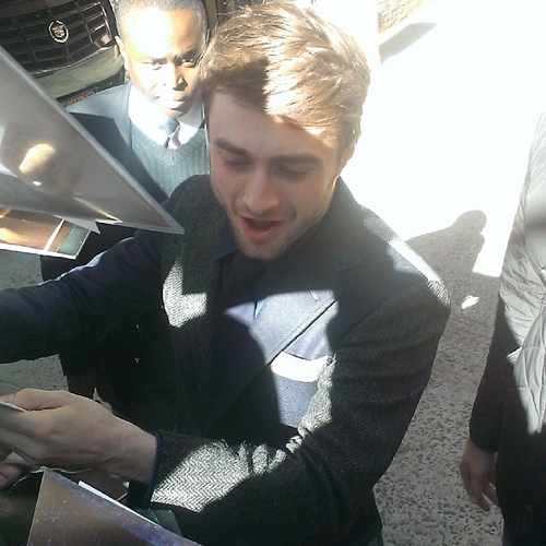 Daniel Radcliffe with GTV Reality