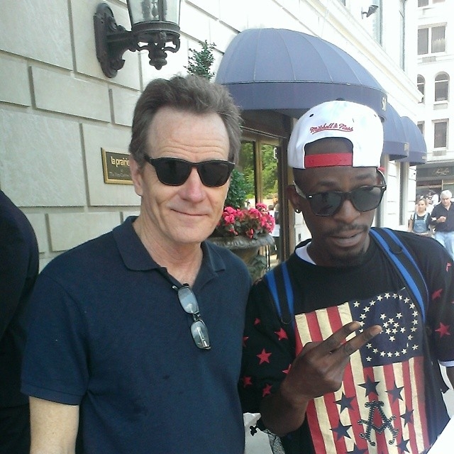 Bryan Cranston with RACC Trusted collector GTV Reality