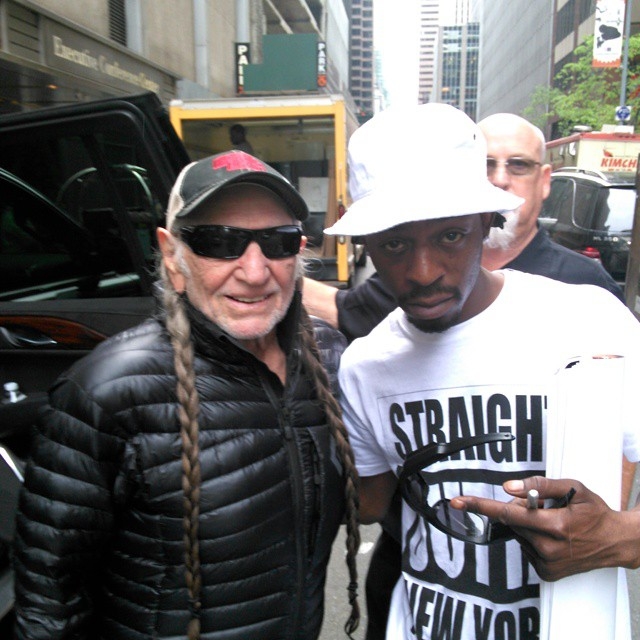 Willie Nelson with RACC Trusted collector GTV Reality