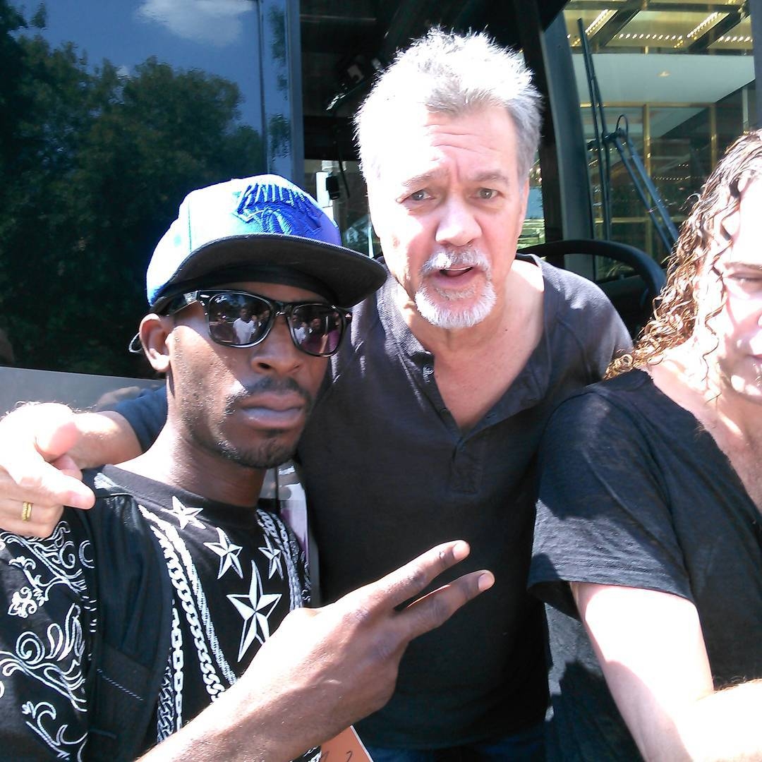 Eddie Van Halen with RACC Trusted collector GTV Reality