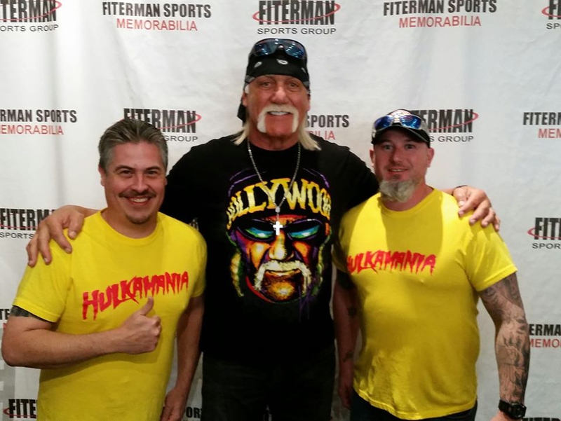 Hulk Hogan Photo with RACC Autograph Collector Autograph Alliance