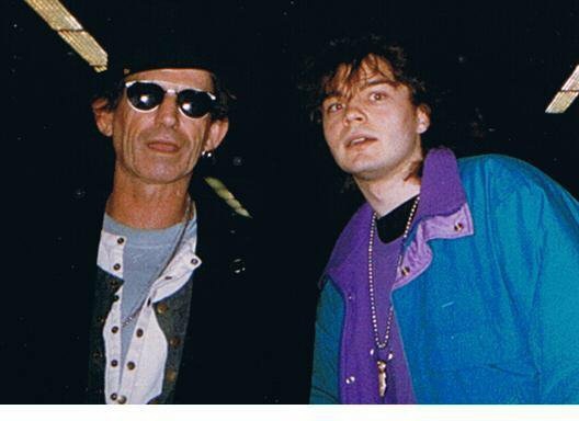 Keith Richards Photo with RACC Autograph Collector bpautographs Keith Richards Photo with RACC Autograph Collector bpautographs