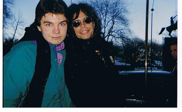 Steven Tyler Photo with RACC Autograph Collector bpautographs Steven Tyler Photo with RACC Autograph Collector bpautographs