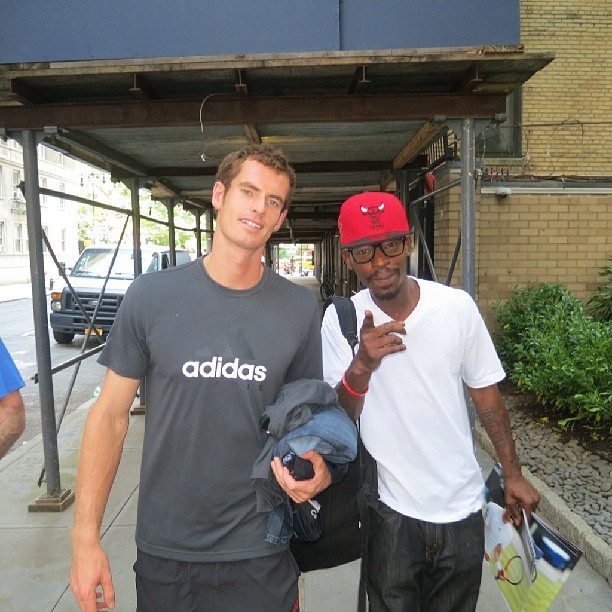 Andy Murray with RACC Trusted collector GTV Reality