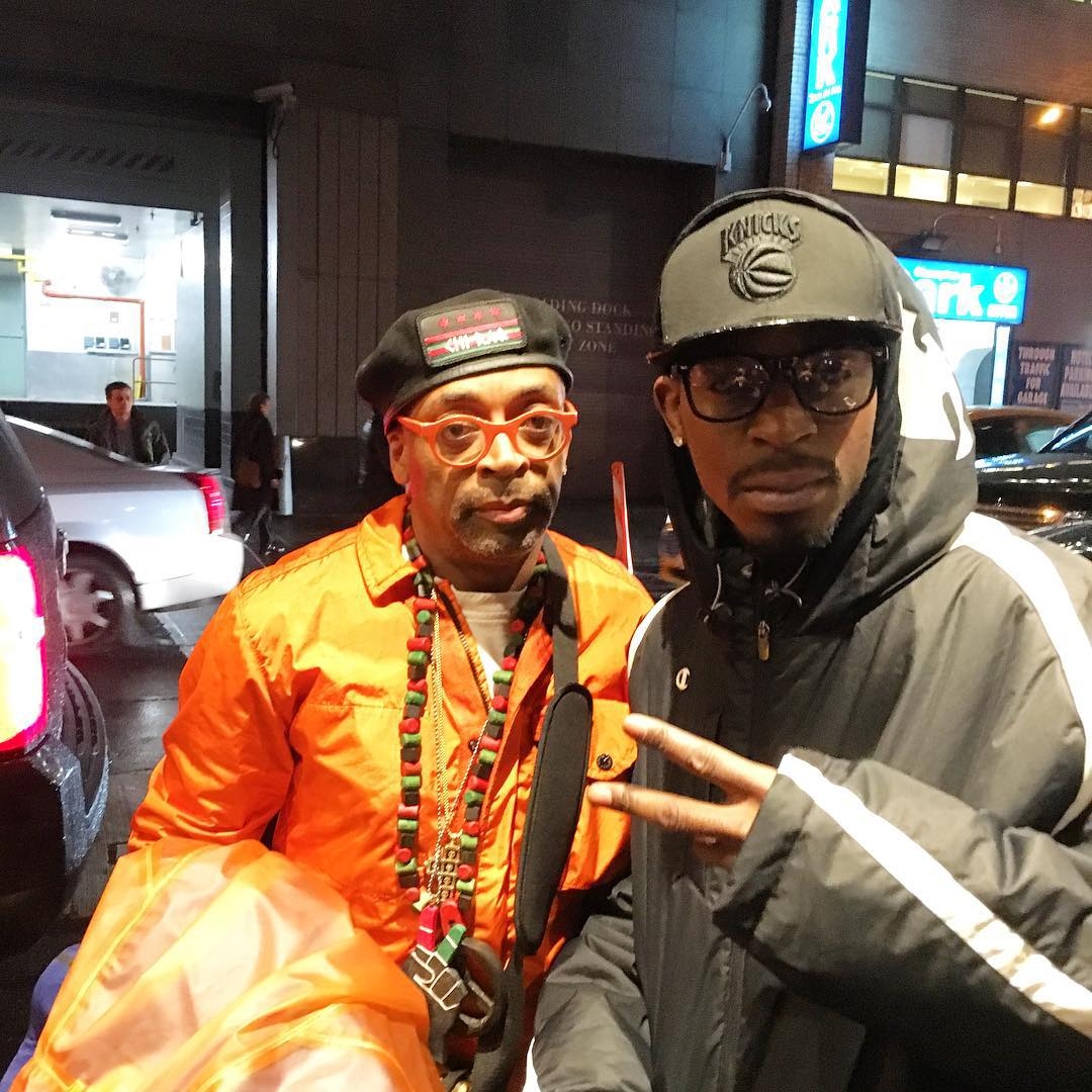 Spike Lee with RACC Trusted collector GTV Reality