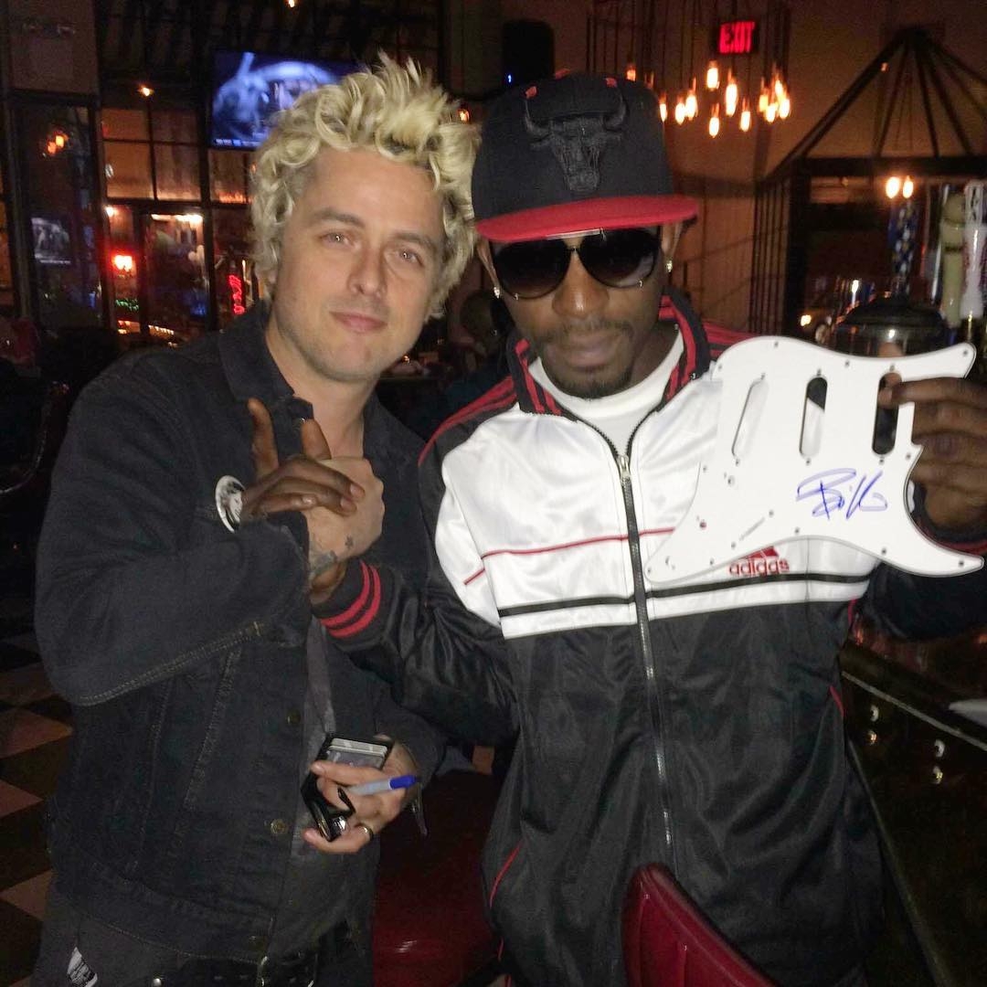 Billie Joe Armstrong with RACC Trusted collector GTV Reality