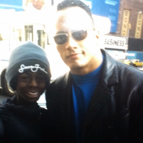 Dwayne Johnson with GTV Reality