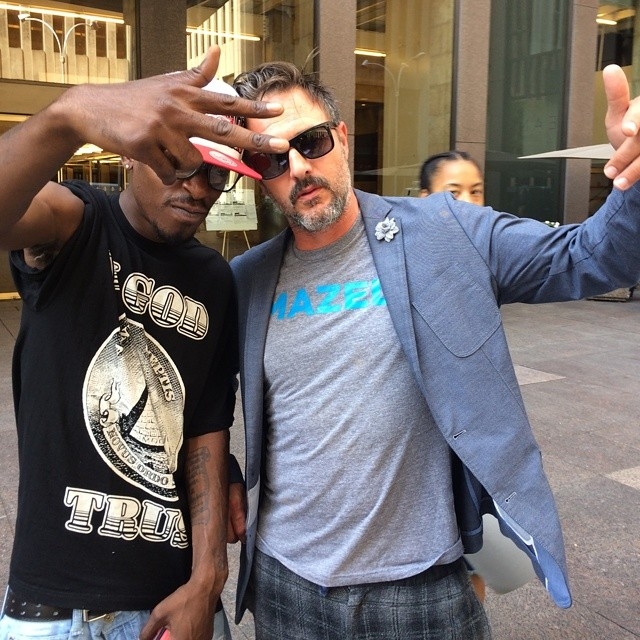 David Arquette with RACC Trusted collector GTV Reality