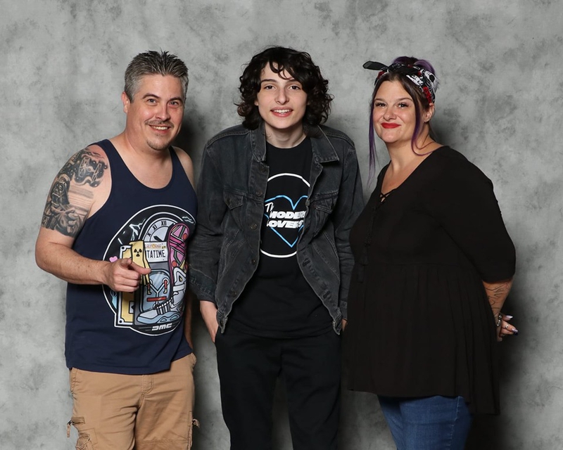Finn Wolfhard Photo with RACC Autograph Collector Autograph Alliance