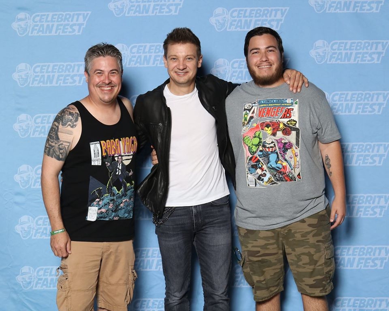 Jeremy Renner Photo with RACC Autograph Collector Autograph Alliance