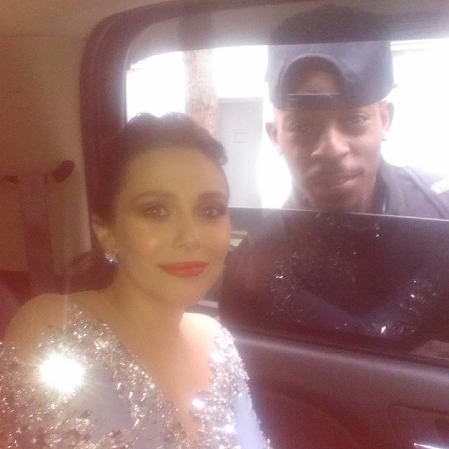 Elizabeth Olsen with RACC Trusted collector GTV Reality