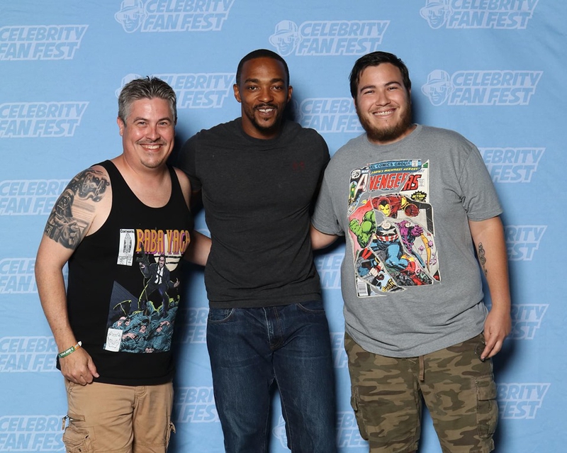 Anthony Mackie Photo with RACC Autograph Collector Autograph Alliance