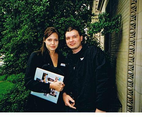 Angelina Jolie Photo with RACC Autograph Collector bpautographs