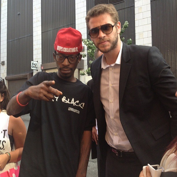Liam Hemsworth with RACC Trusted collector GTV Reality