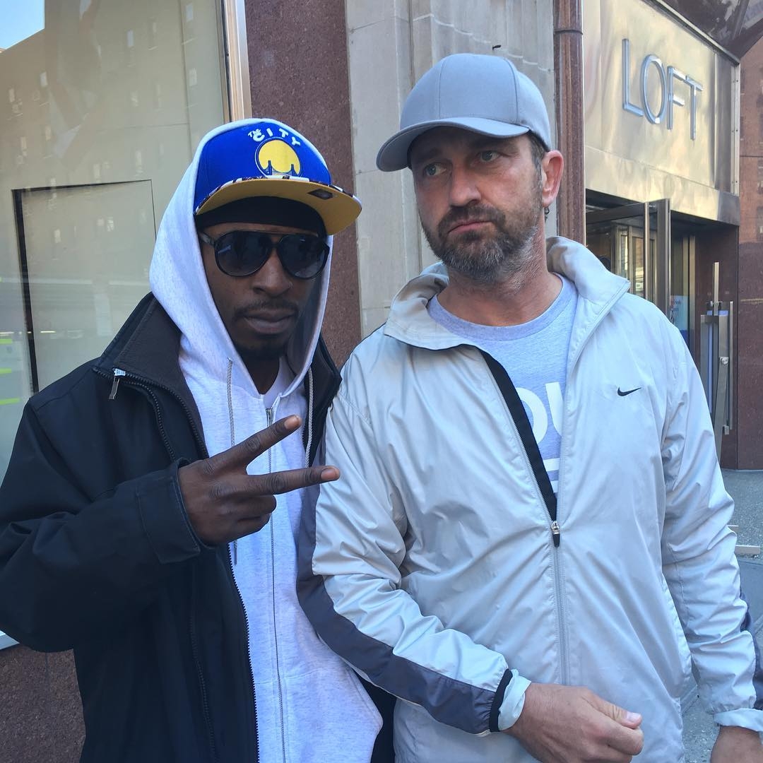 Gerard Butler with RACC Trusted collector GTV Reality