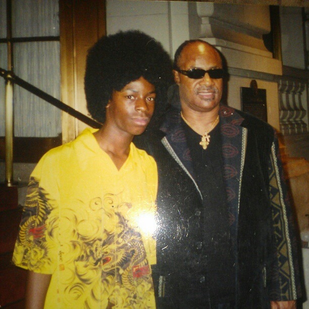 Stevie Wonder with RACC Trusted collector GTV Reality
