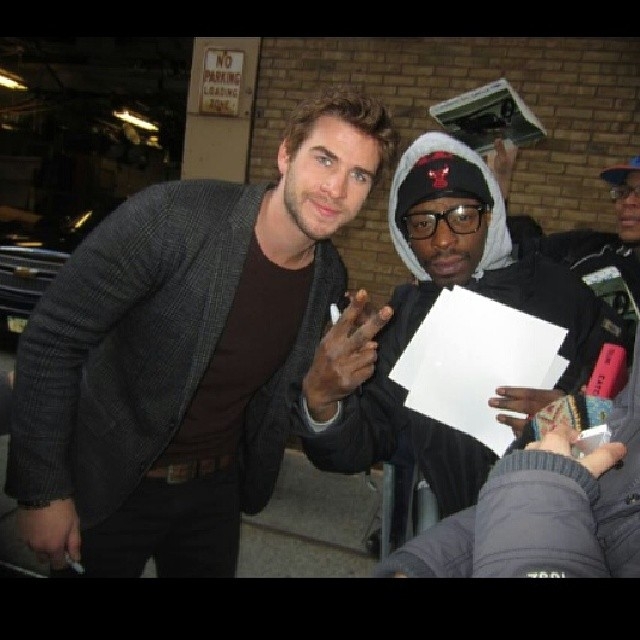 Liam Hemsworth with RACC Trusted collector GTV Reality