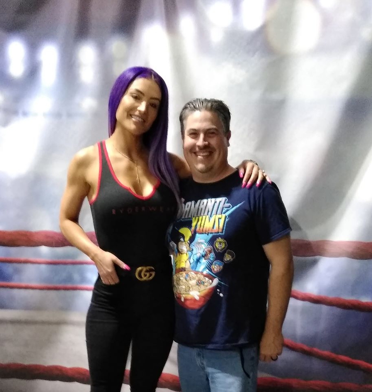 Eva Marie Photo with RACC Autograph Collector Autograph Alliance