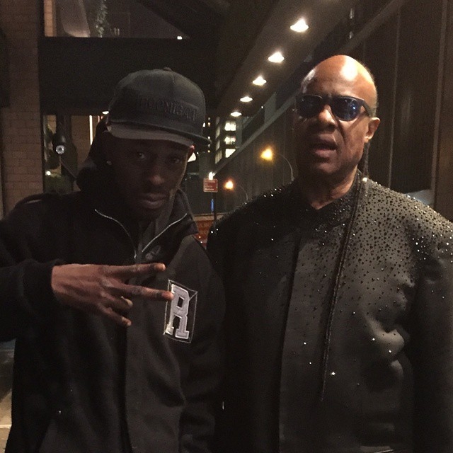 Stevie Wonder with RACC Trusted collector GTV Reality