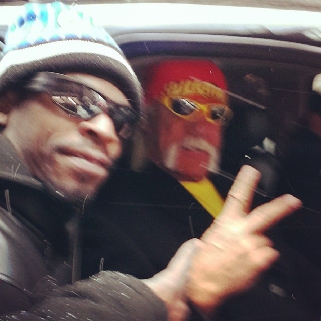 Hulk Hogan with RACC Trusted collector GTV Reality