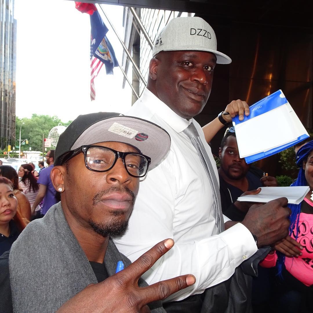 Shaquille O'Neal with RACC Trusted collector GTV Reality