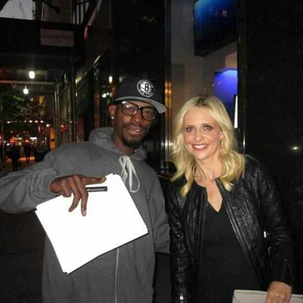 Sarah Michelle Gellar with RACC Trusted collector GTV Reality