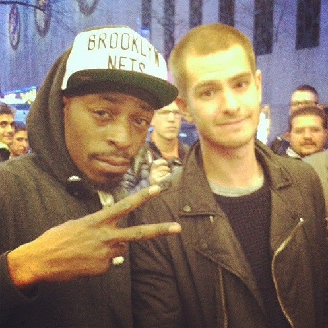 Andrew Garfield with RACC Trusted collector GTV Reality
