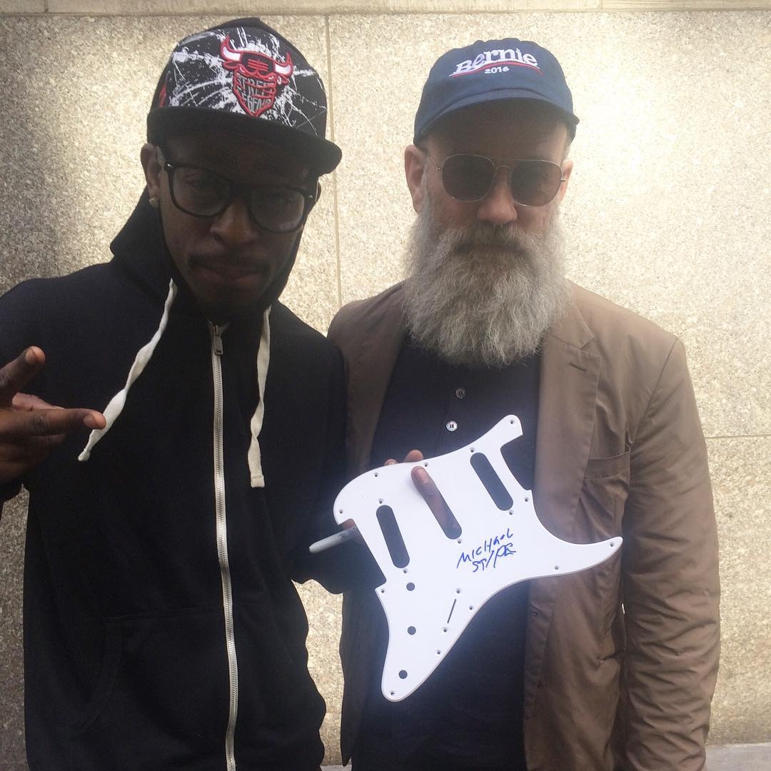 Michael Stipe with RACC Trusted collector GTV Reality