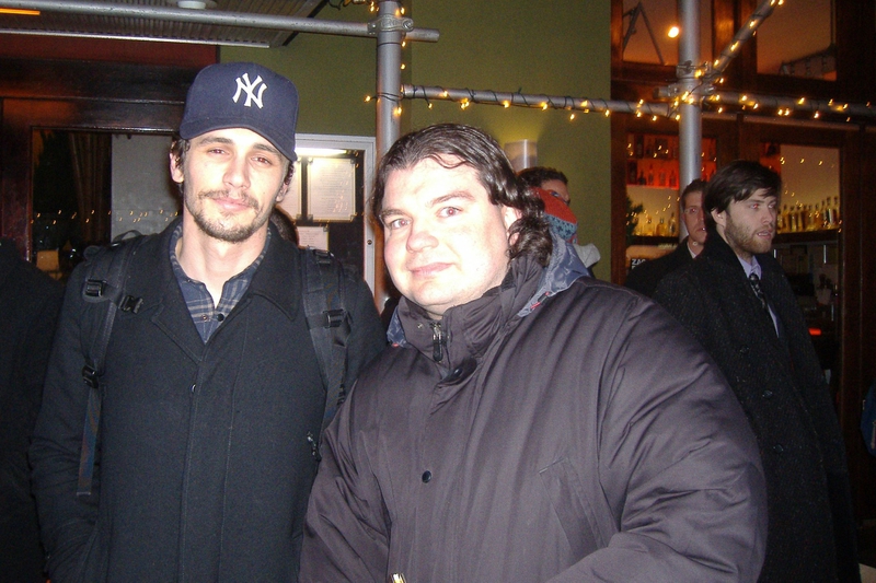 James Franco Photo with RACC Autograph Collector bpautographs James Franco Photo with RACC Autograph Collector bpautographs