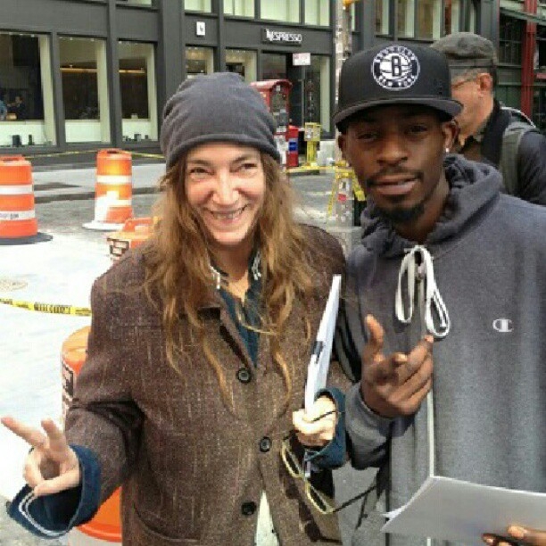 Patti Smith with RACC Trusted collector GTV Reality