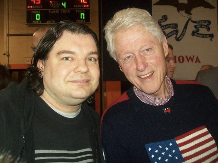 Bill Clinton Photo with RACC Autograph Collector bpautographs