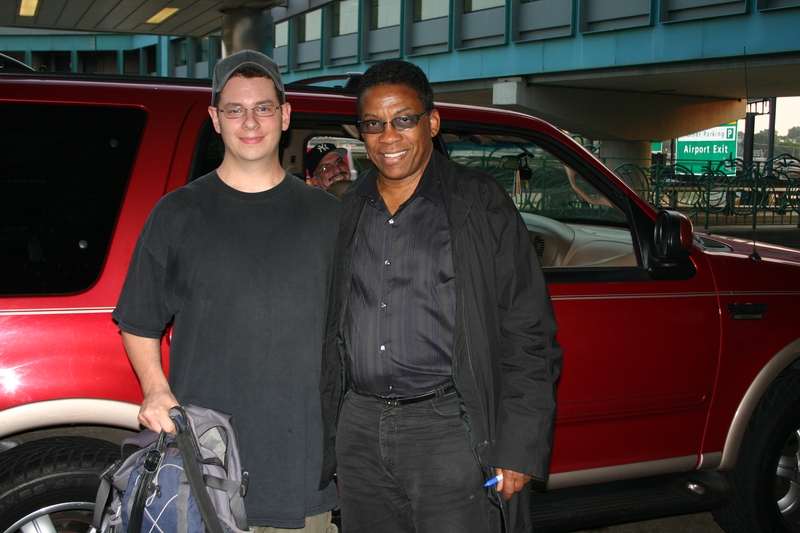 Herbie Hancock Photo with RACC Autograph Collector Framing History