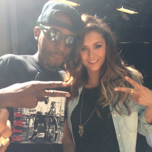 Nina Dobrev with RACC Trusted collector GTV Reality