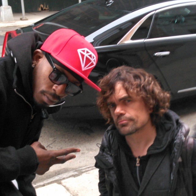 Peter Dinklage with RACC Trusted collector GTV Reality