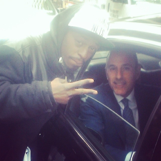 Matt Lauer with RACC Trusted collector GTV Reality
