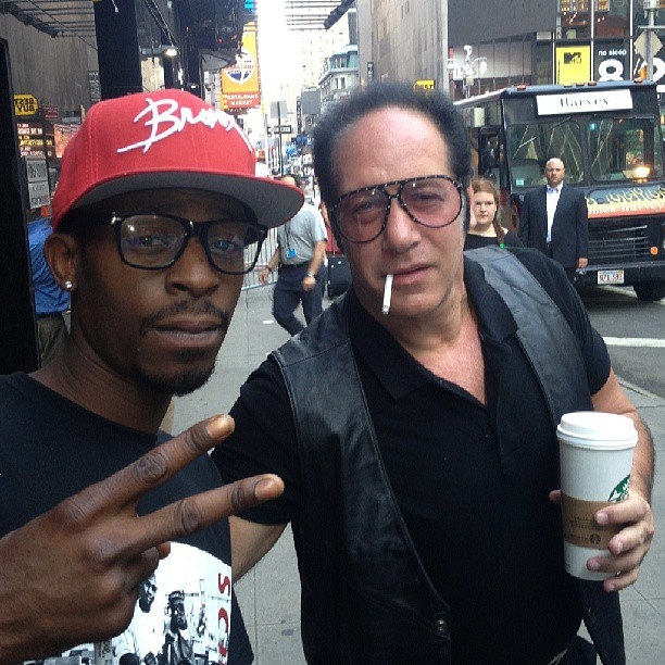Andrew Dice Clay with RACC Trusted collector GTV Reality
