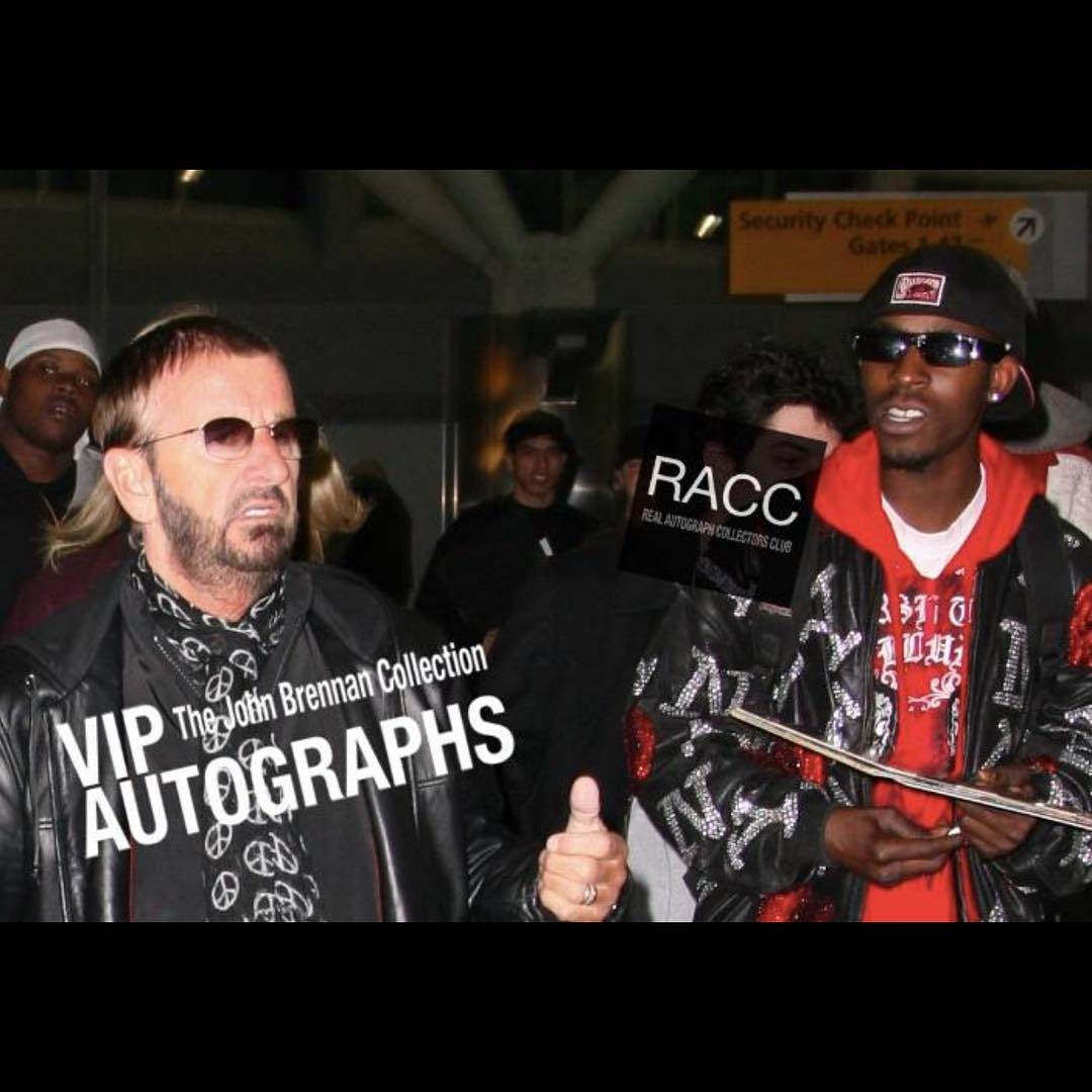 Ringo Starr with RACC Trusted collector GTV Reality